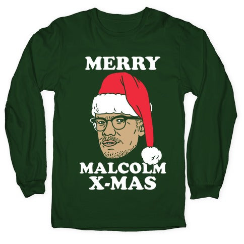 Malcolm X-Mas Longsleeve Tee